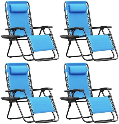 Homall Zero Gravity Chair Patio Folding Lawn Camp Reclining