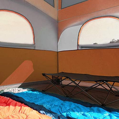 UNP 6 Person Tents for Camping Waterproof Family Cabin Tent with Rainfly