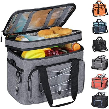 Maelstrom 24/30/60 Can Soft Cooler Bag, Double Deck Portable Ice Chest