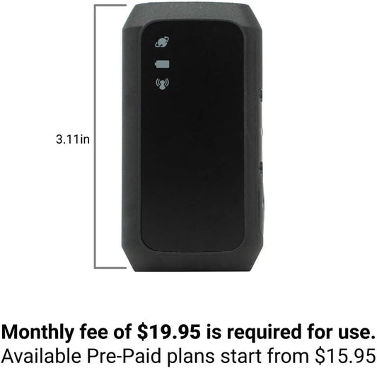 Optimus 3.0 GPS Tracker - 1 Month Battery - 4G LTE - for Vehicles and Assets – Real-Time GPS Tracking Device – Instant Alerts