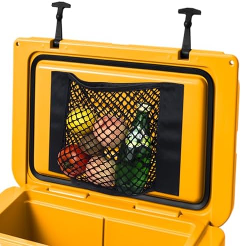 2PCS Cooler Net for Dry Storage, Fits Most Coolers, Compatible with Yeti, Coleman, Igloo, Lifetime, Pelican, Canyon, Strong & Elastic