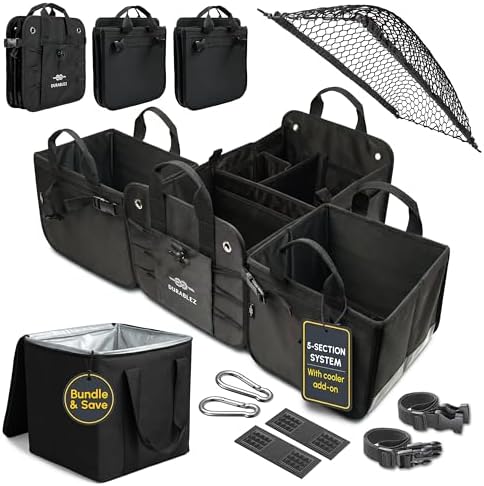XXL+Cooler Modular Car Trunk Organizer System