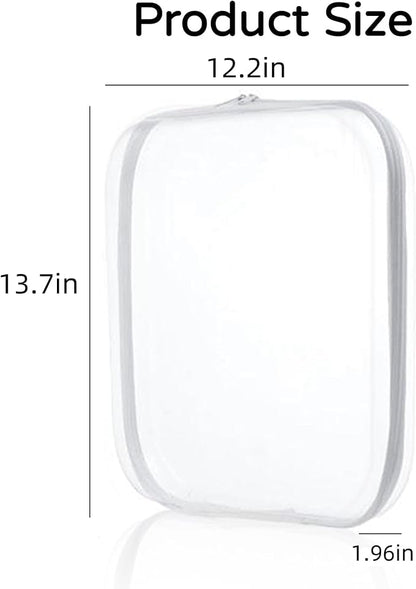 3PCS Zippered Transparent Cases - Image 2