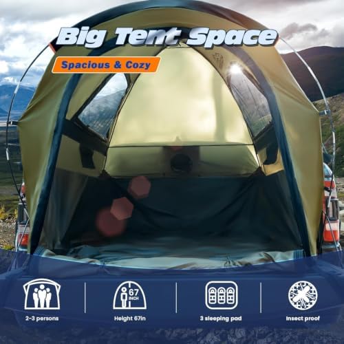 WildFinder Truck Bed Tent, Pickup Truck Tents for Camping 5.5-6.0 FT Bed