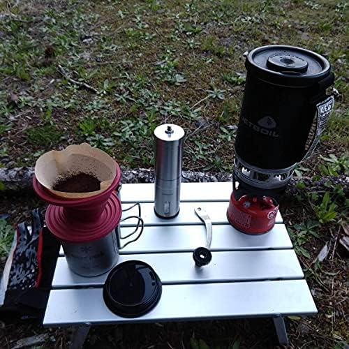 Collapsible Silicone Coffee Dripper, Reusable Coffee Filter Cone for Home, Office, Backpacking, Hiking, Camping and Outdoor Survival