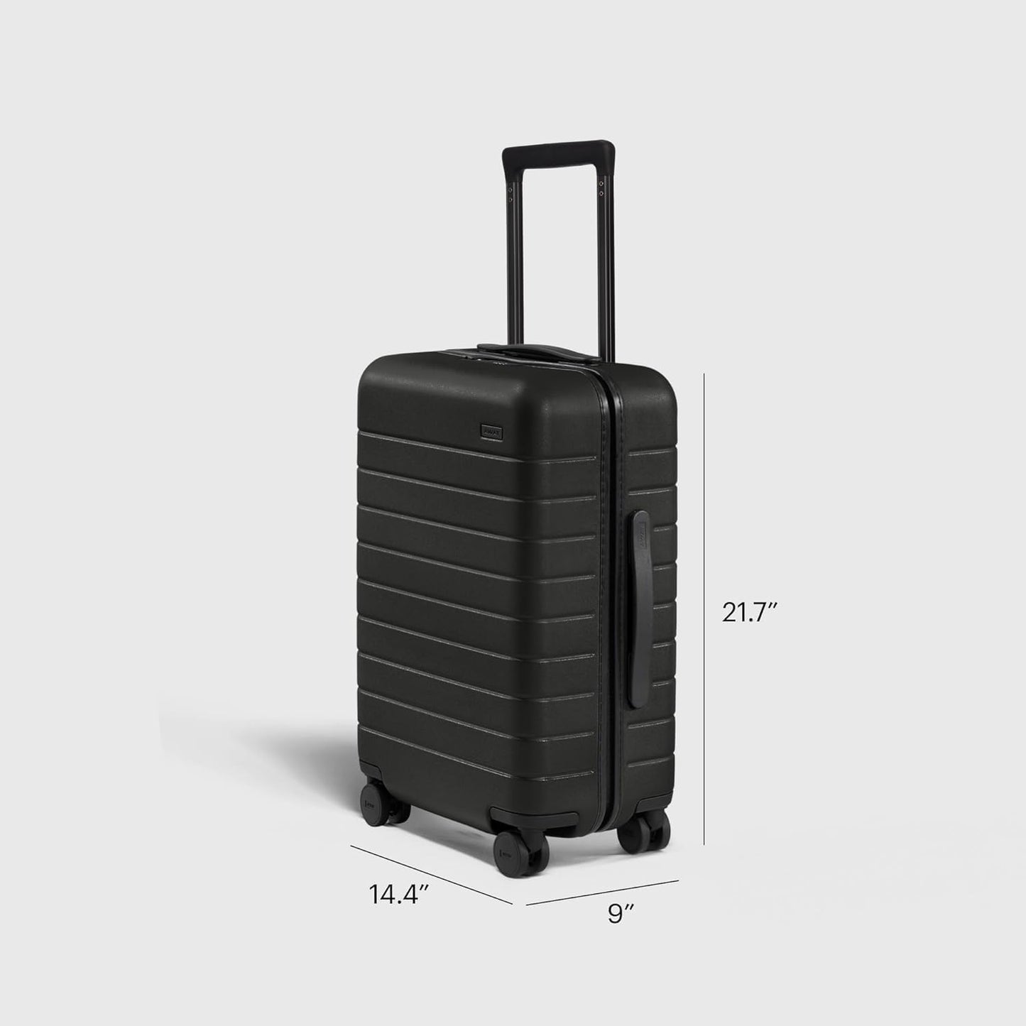 Away Carry-On Luggage, Lightweight Hardside Suitcase with Spinner Wheels, 22 Inch Airline Approved, TSA Lock, Navy Blue