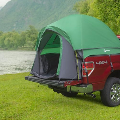 Truck Bed Tent - Water-Resistant Vented Camper Shell - Fits 5.5 to 6ft Truck Bed - 2 Person Camping Tent with Carry Bag by Wakeman Outdoors