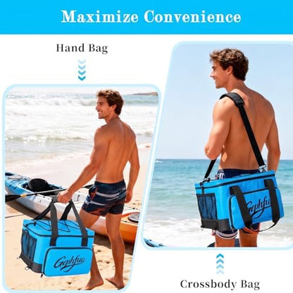 Paddle Board Cooler Bag, 24L Insulated SUP Kayak Deck Storage Bag