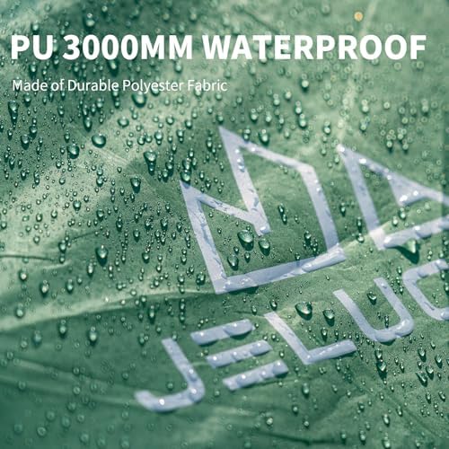 JELUCAMP 1/2/4/6 Person Dome Tents for Camping Lightweight Backpacking Tent