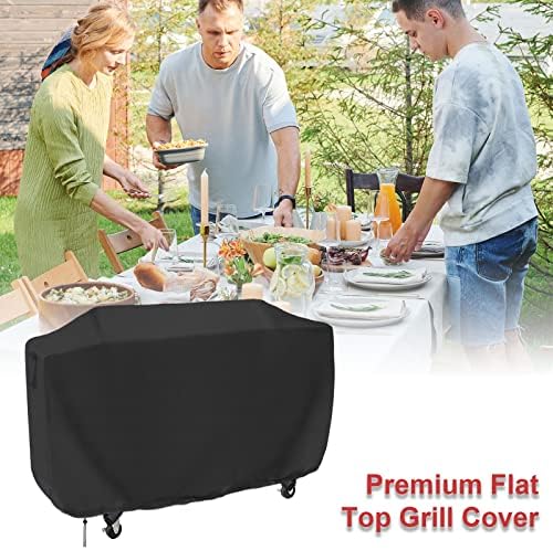 68 Inch Flat Top Grill Cover for Royal Gourmet GD401 4-Burner 36" Griddle