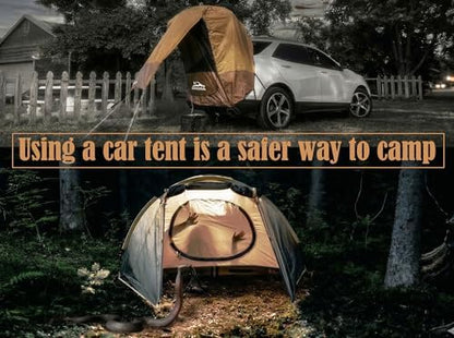 HASIKA SUV Tailgate Tent, 2-Person Car Camping Awning