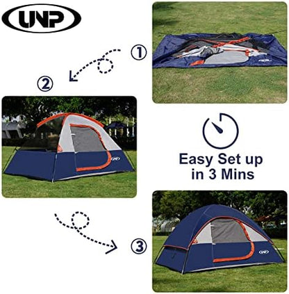 Camping Tent 2-4 Person Dome Tents