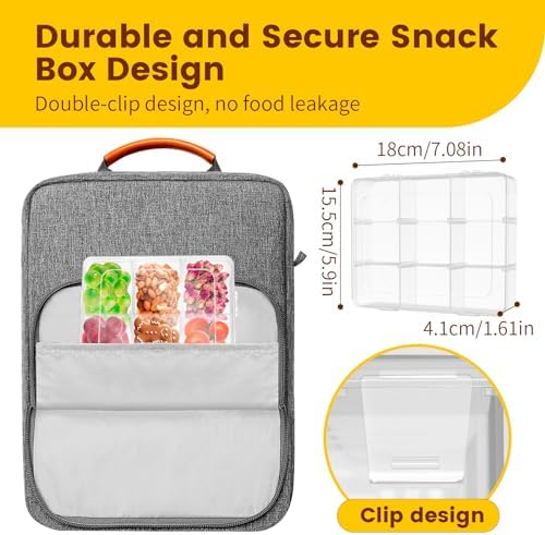 12 Pcs Snack Box Container
