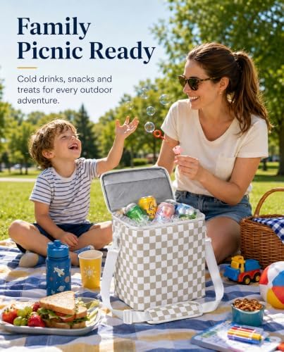 Insulated Cooler Organizer Insert Compatible with XL Bogg Bag,2-in-1 Dry-Wet Separate Tote Insert Leakproof Cooler&Mesh Storage Bag,Bogg Bag Accessories for Beach,Camping