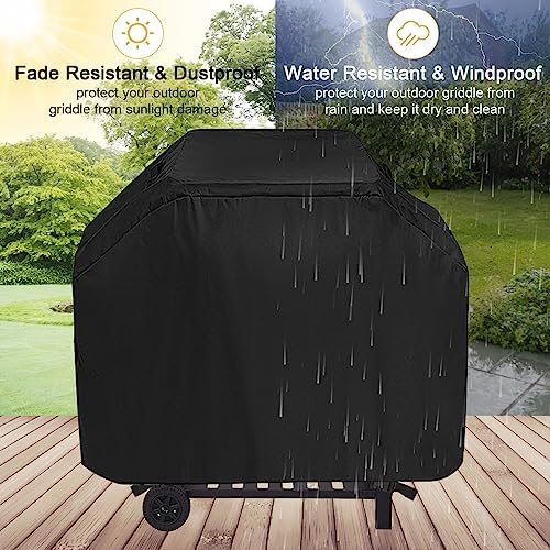 52 Inch Charcoal Grill Cover for Nexgrill Oakford Homestead 24 in Griddle