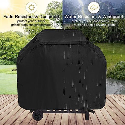 52 Inch Charcoal Grill Cover for Nexgrill Oakford Homestead 24 in Griddle