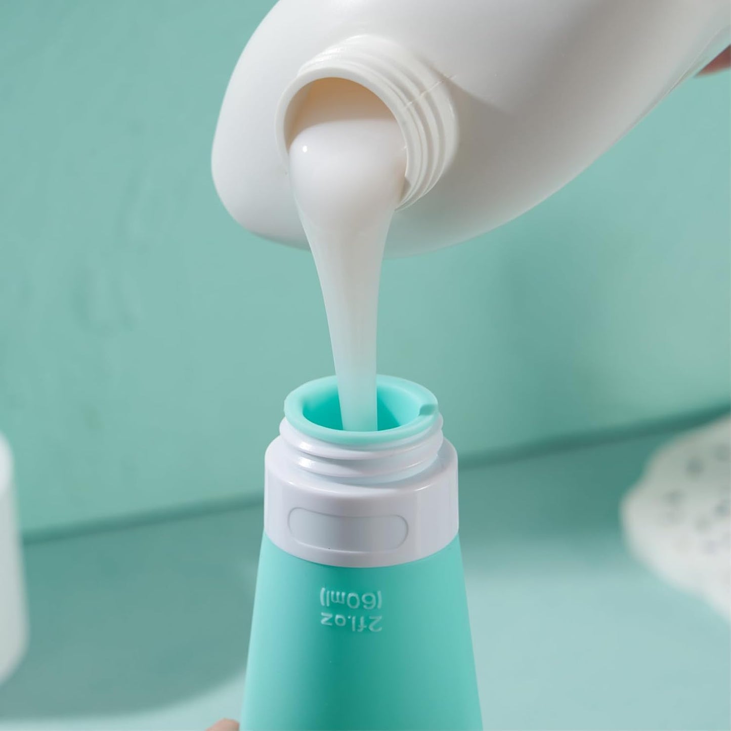 INSFIT Portable Travel Bottles, TSA Approved Leak Proof Containers for Toiletries, BPA Free Refillable Accessories for Shampoo, Body Wash, Liquids (4 Pack)