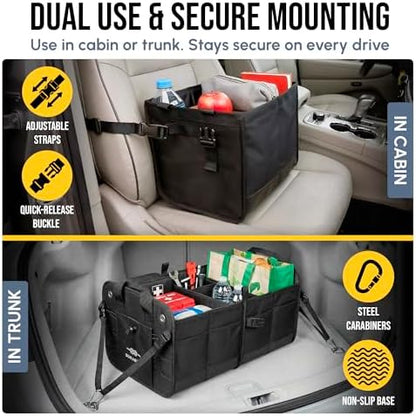 XXL+Cooler Modular Car Trunk Organizer System