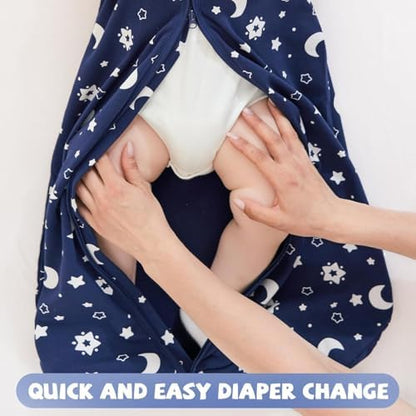 Yoofoss Baby Sleep Sack 24-36 Month 0.5TOG 100% Organic Cotton 2-Way Zipper