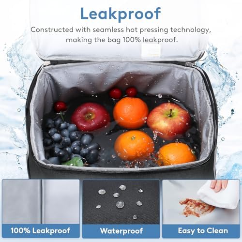 Lifewit Cooler Bag 30/50/60 Cans Collapsible, Insulated Large Lunch Bag