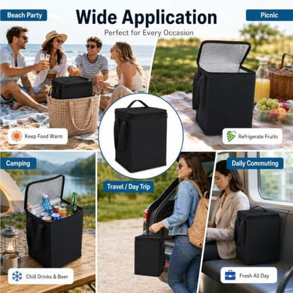 Insulated Cooler Organizer Insert, Compatible with X Large Bogg Bag, Waterproof Portable Cooling Storage Liner, Practical Bogg Bag Accessories for Beach Trips, Picnic, Camping & Outdoor Activities
