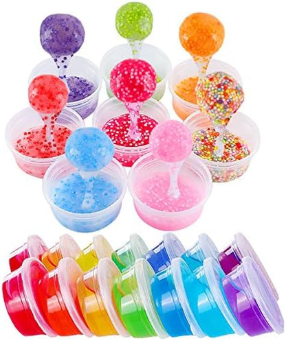 Augshy 40 Pack 4Oz Slime Containers with Lids, Jello Shot Cups Condiment Containers Plastic Portion Cups with Lids for Salad Dressing Food Storage Containers