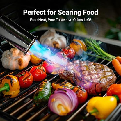 ThermoMaven Propane Torch Gun, Adjustable Cooking Torch Lighter, Black