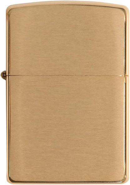 Zippo All-in-One Kit with Brushed Brass Windproof Lighter