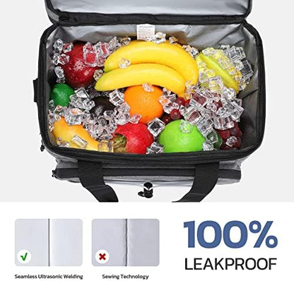 Maelstrom 24/30/60 Can Soft Cooler Bag, Double Deck Portable Ice Chest