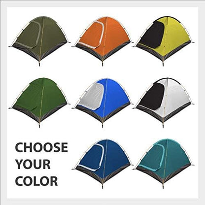 Two Person Tent - Waterproof & Windproof 4 Season Tents for Camping, Backpacking & Hiking - Durable & Easy to Set-up - Good for 1 or 2 Person Camping Tent