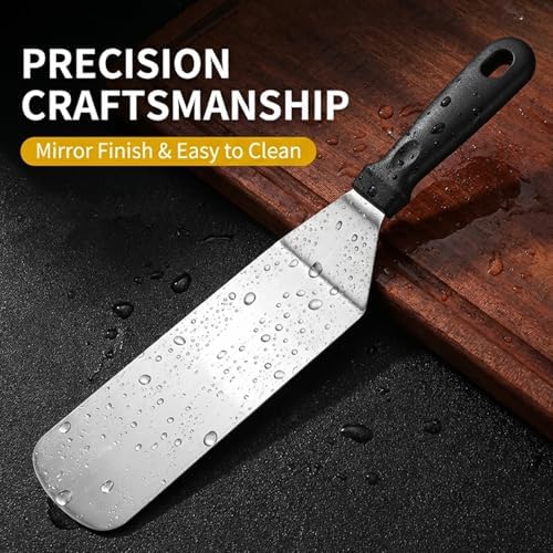 BBQ Tool Set, Stainless Steel Grill Accessories with Carrying Case, Outdoor Cooking Utensils for Camping, Tailgating, Backyard BBQ(8PCS)