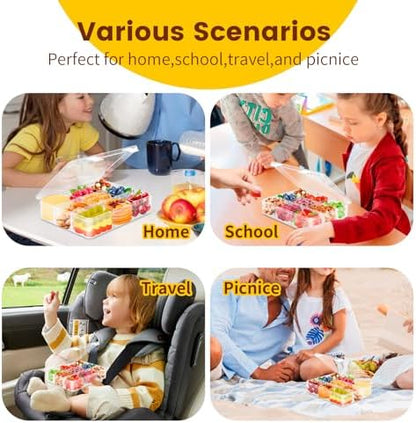 12 Pcs Snack Box Container
