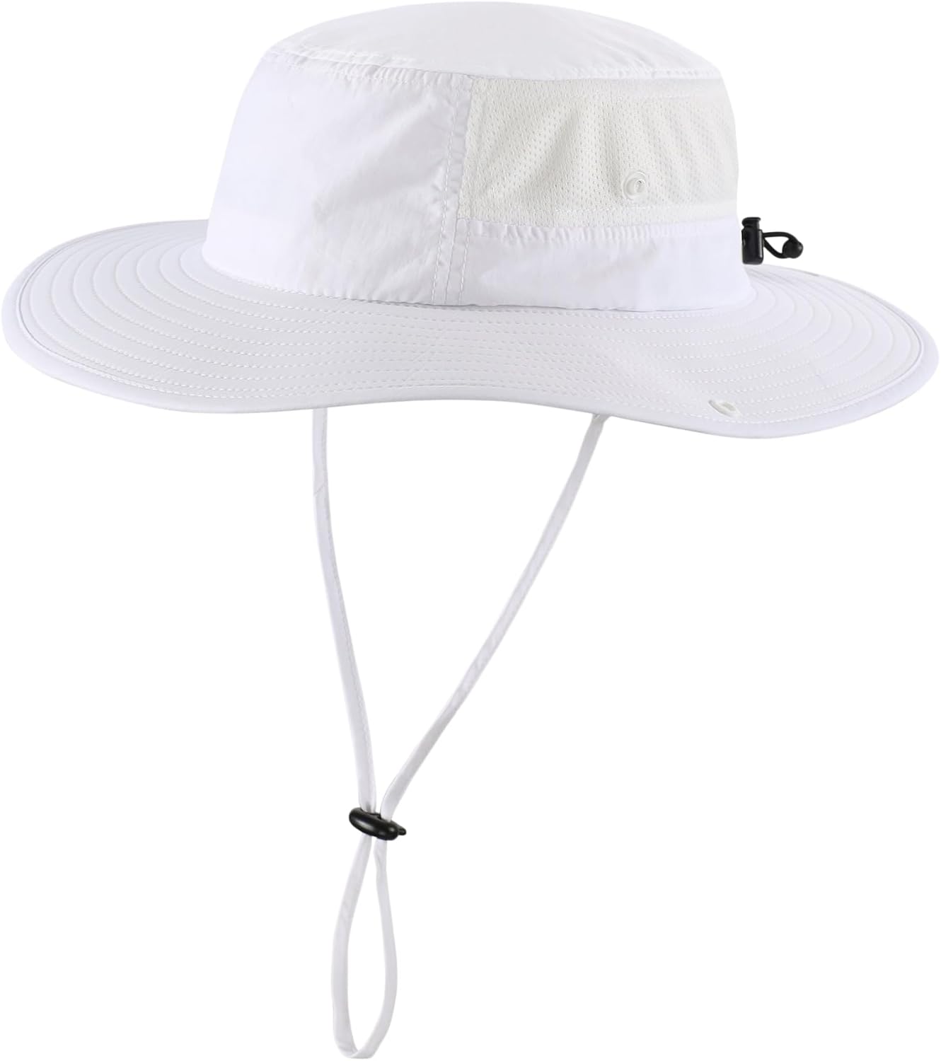 Home Prefer UPF50+ Mens Sun Hat Wide Brim Womens UV Protection Beach Bucket Hat for Fishing Hiking Snap Up Cowboy Hat