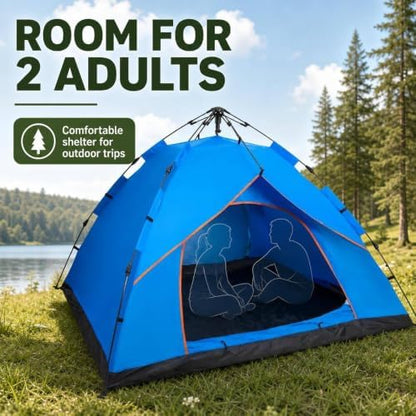 DIMAR GARDEN Pop Up Camping Tent Instant Automatic Tent,Outdoor Quick Setup