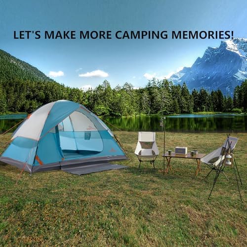 ASFANES Tents for Camping 2/4/6 Person Camping Dome Tent, Waterproof,Spacious, Lightweight Portable Backpacking Tent for Outdoor Camping/Hiking