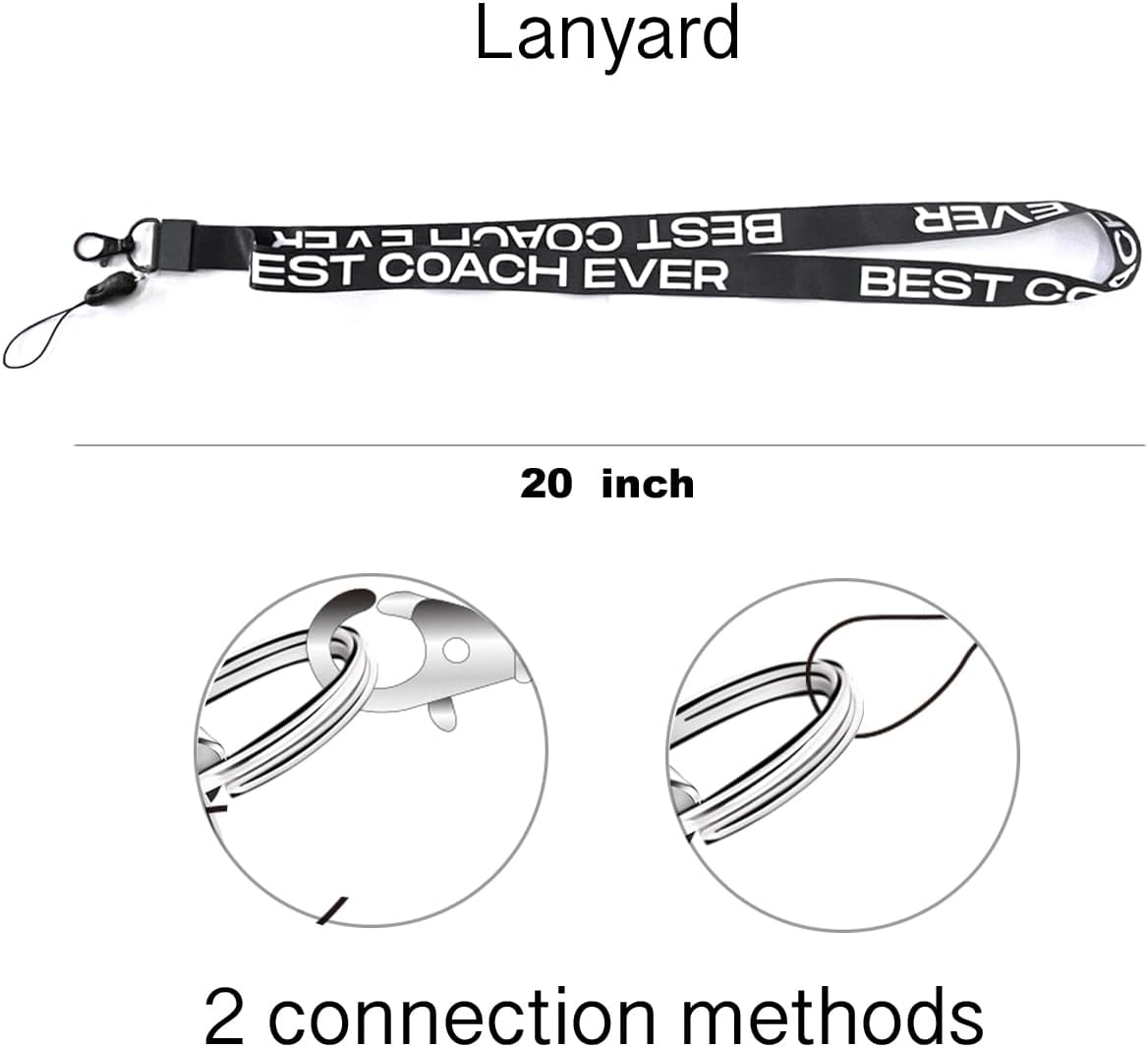 Letters Coach Gifts, Whistle for Coaches, Whistle Emergency, Thank You Coach Gifts, Coaches Whistle with Lanyard Cheer Coach Gift for Men Women Teachers Referees School Sports Coach Outdoor, Letter C