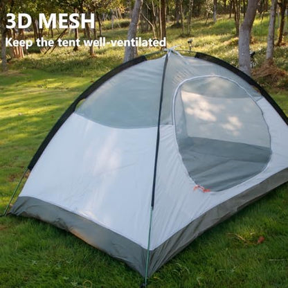 HILLMAN 1/2/3/4 Person Tents for Camping Instant Lightweight Backpacking Tents Easy Set Up Waterproof Family Camping Tent with Rainfly & Carry Bag Portable Dome Tent for Camping Hiking & Traveling