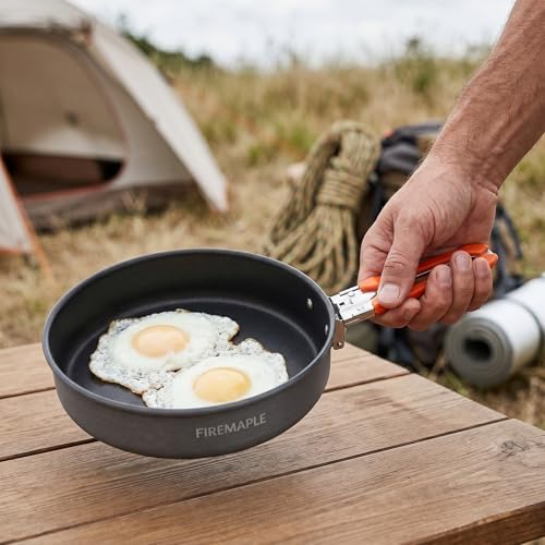 Fire-Maple 7.6 Inch Camping Frying Pan Portable Nonstick Camping Skillet