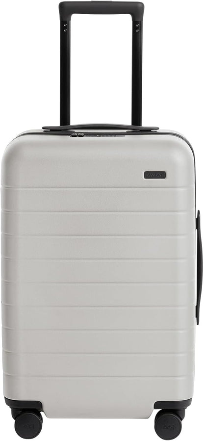 Away Carry-On Luggage, Lightweight Hardside Suitcase with Spinner Wheels, 22 Inch Airline Approved, TSA Lock, Cloud Gray