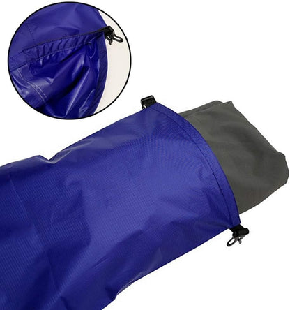 Pimoys 6 Pack Waterproof Dry Bags, Lightweight Outdoor Dry Sacks Ultimate Dry Bags for Kayaking Rafting Boating Camping (1.5L, 2.5L, 3L, 3.5L, 5L, 8L)