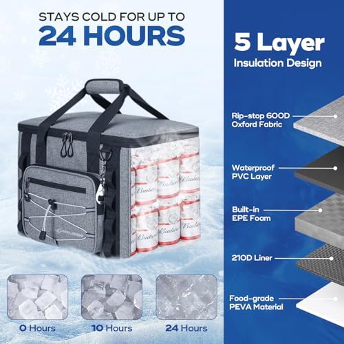 Maelstrom 30/40 Can Soft Cooler Bag, Leakproof Insulated Ice Chest