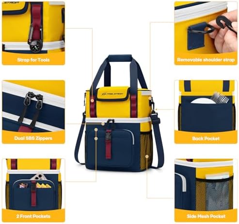 Maelstrom Insulated Lunch Bag, Leakproof Lunch Box with Quick Access Lid