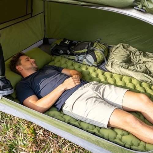 Night Cat Backpacking Tent for Camping: Portable 1-2 Person Hiking Waterproof Tent Quick Setup and Compact for Outdoor Festivals