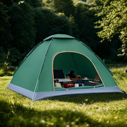 Pop Up Tent for 2, Waterproof Lightweight Camping with Carry Bag