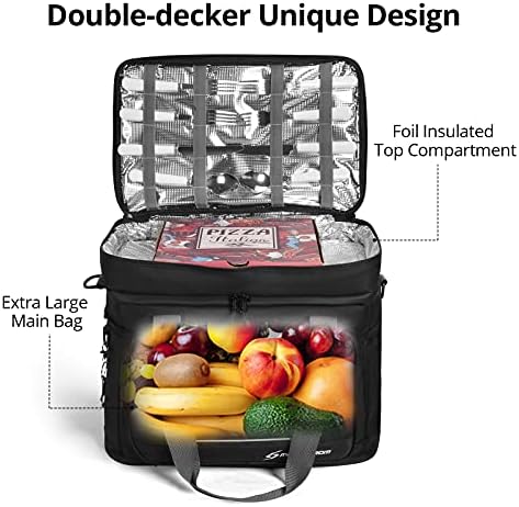 Maelstrom 24/30/60 Can Soft Cooler Bag, Double Deck Portable Ice Chest