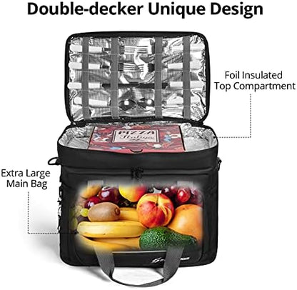 Maelstrom 24/30/60 Can Soft Cooler Bag, Double Deck Portable Ice Chest