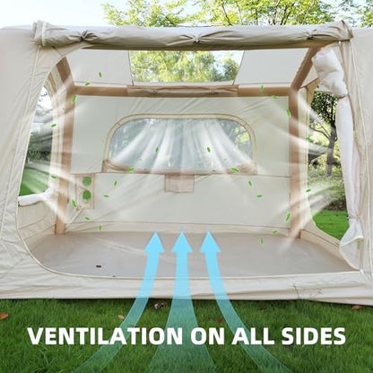 Inflatable Camping Tent with Hand Pump
