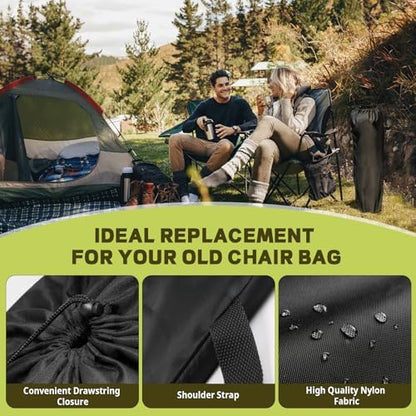 Camping Folding Chair Carry Bag Fits Coleman, Camp Cover Replacement Bags