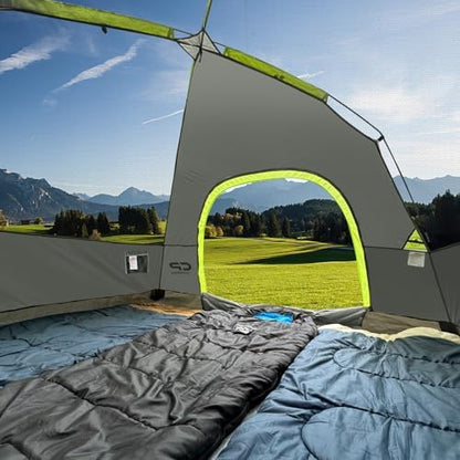 CAMPROS CP Tents for Camping 2/4/6 Person, Waterproof Windproof Dome Tent