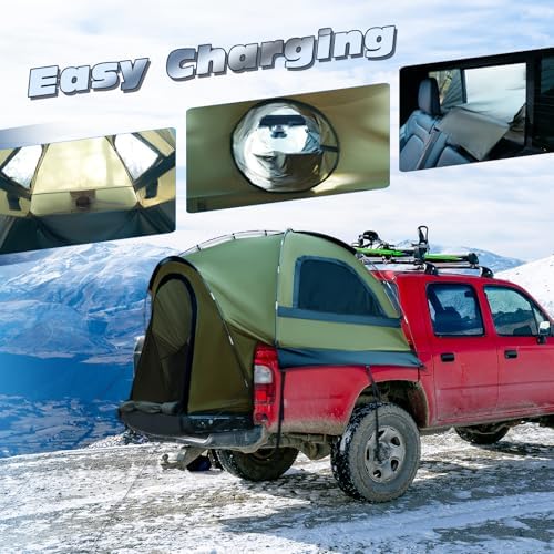 WildFinder Truck Bed Tent, Pickup Truck Tents for Camping 5.5-6.0 Ft Bed